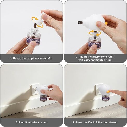 Reespring Cat Pheromone Diffuser Plug in only - Does not Include Cat Pheromone Refill- 2 Pack in Saudi Arabia