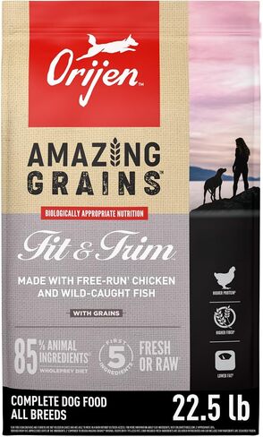 ORIJEN Amazing Grains WHOLEPREY Dry Dog Food Puppy Large 22.5lb Bag in Kuwait