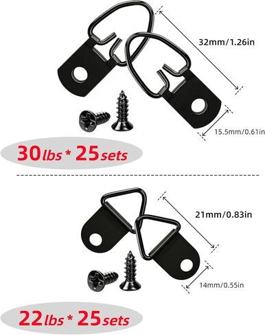 251Pcs Picture Hanging Kit, Dual-Size Heavy Duty Picture Hanging Hardware in Kuwait