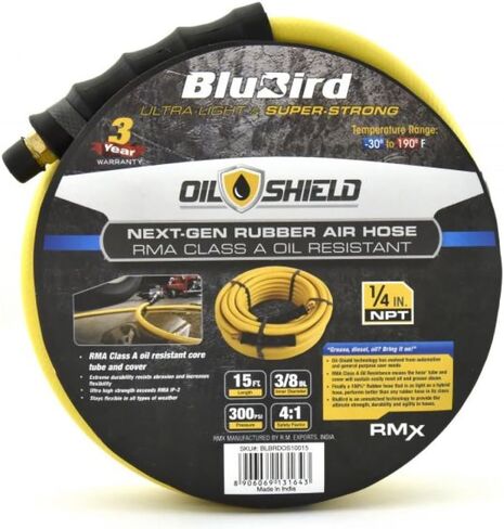 BLUBIRD OS38100 Air Hose (3/8 in. x 100 ft.) in Kuwait