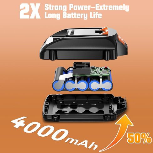 Bonacell 2 Pack 6.5Ah 20V PCC685L Replacement for Porter Cable 20V Battery Compatible with Porter Cable 20V Lithium Battery PCC680L PCC681L PCC682L PCC685L PCC660B PCC790B in Kuwait
