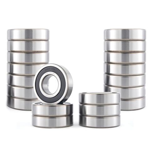 XiKe 4 Pcs 6308-2RS Double Rubber Seal Bearings 40x90x23mm, Pre-Lubricated and Stable Performance and Cost Effective, Deep Groove Ball Bearings. in Kuwait