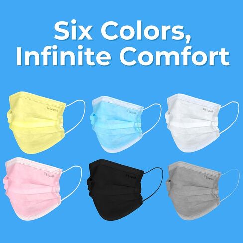 Litepak 2,000 Disposable Face Masks - Breathable Face Mask for Home, Office in Kuwait