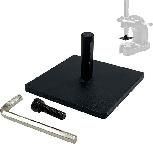 3x3 Inch Metal Hand Attachment Foot for Arbor Press Hand Press (1-Inch Ram) in Saudi Arabia