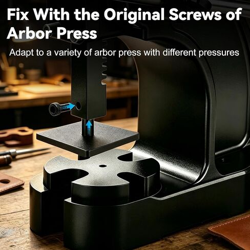 3x3 Inch Metal Hand Attachment Foot for Arbor Press Hand Press (1-Inch Ram) in Saudi Arabia