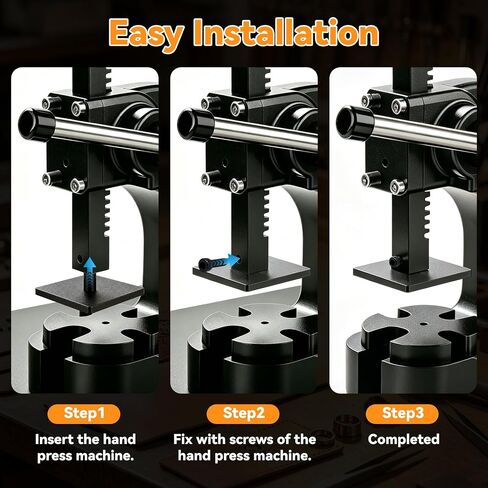 3x3 Inch Metal Hand Attachment Foot for Arbor Press Hand Press (1-Inch Ram) in Saudi Arabia