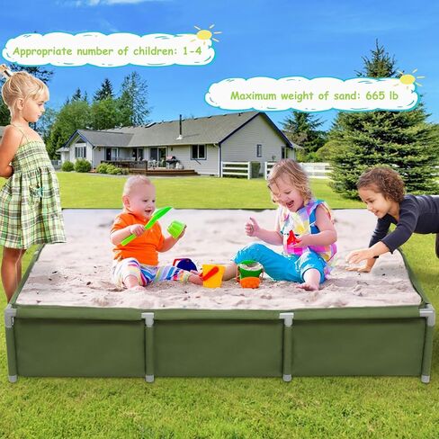 Outdoor Kids Sandbox Foldable Oxford Cloth Sand Box Gifts for Children in Kuwait