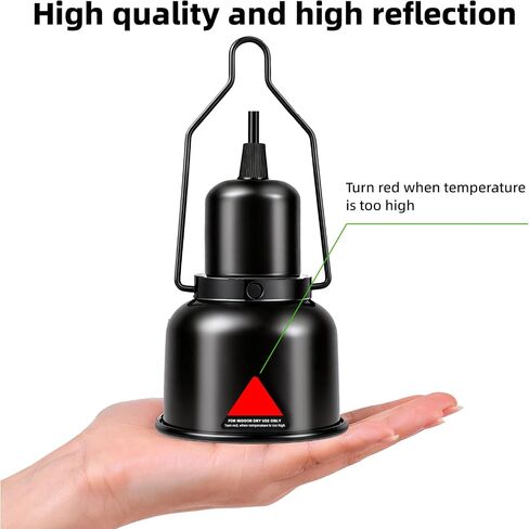 3.5inch Reptile Heat Lamp Reptile Light Fixture in Saudi Arabia