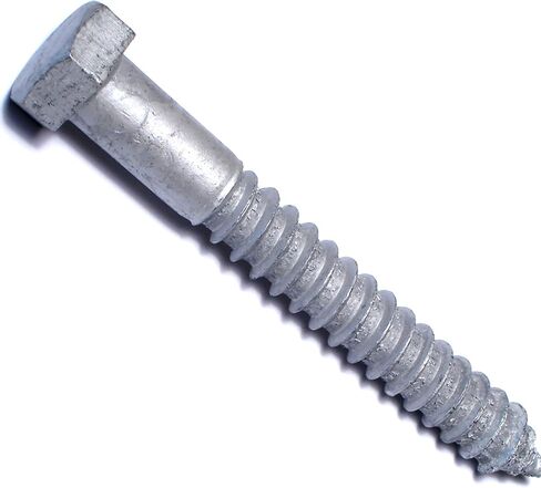 Hard-to-Find Fastener 014973443863 Hex Lag Screws, 1/2 x 4, Piece-5 in Saudi Arabia
