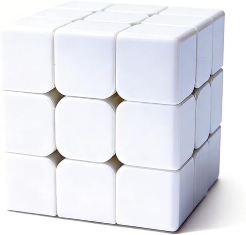 3x3 White Speed Cube DIY 3x3 Blank Magic Cube in Saudi Arabia