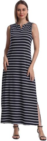 SUMONA Women Long Slit Maxi Dress Bodycon for Summer Spring Party Beach Vacation in Kuwait