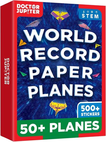 Doctor Jupiter Paper Airplane Launcher Kit for Kids Ages 6+, Birthday Gifts in Saudi Arabia