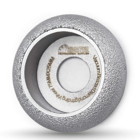 SHDIATOOL Diamond Grinding Profile Wheel Convex Curve Edge Hand Grinding Disc Grooving for Stone Marble Granite Height 20mm 3 - inch in Kuwait