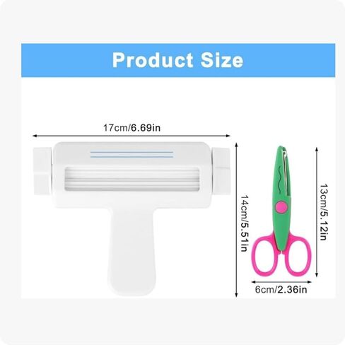 Striped Textured Paper Embossing Tool | Paper Embossing Tool with Scissors, Manual, for Card Making, Crafters in Saudi Arabia