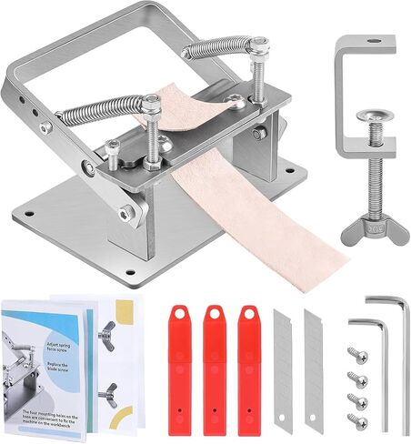 Manual Leather Splitter Peeling Machine Leather Paring Skiver Skiving Tools in Saudi Arabia