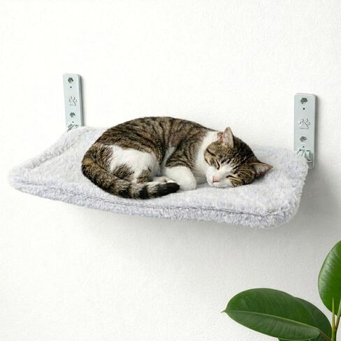 OtterPets Cat Wall Bed, Foldable Cat Wall Hammock with Plush Washable Cover in Saudi Arabia