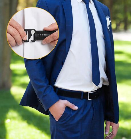 2 Pcs Shirt Stays, Shirt Stay Belt, Adjustable in Saudi Arabia