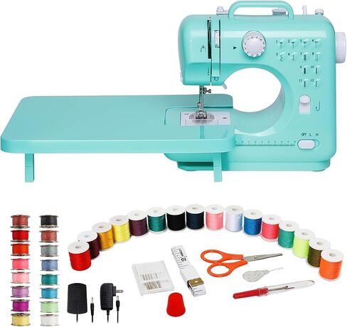 Sewing Machine for Beginners with Extension Table, Mini Sewing Machine Kit in Saudi Arabia