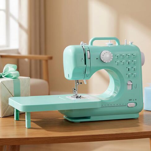 Sewing Machine for Beginners with Extension Table, Mini Sewing Machine Kit in Saudi Arabia