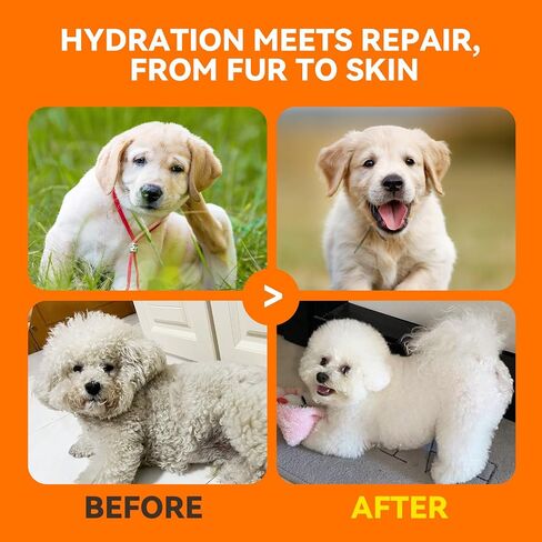 PUAINTA Dog & Cat Shampoo for Sensitive Skin, Soothing Bath Wash, Unscented in Kuwait