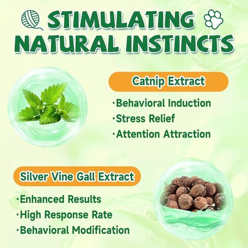 Catnip Spray for Cats - Enhance Playtime & Relaxation, Chasing, Toys, 60ML in Saudi Arabia
