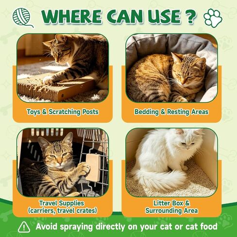 Catnip Spray for Cats - Enhance Playtime & Relaxation, Chasing, Toys, 60ML in Saudi Arabia