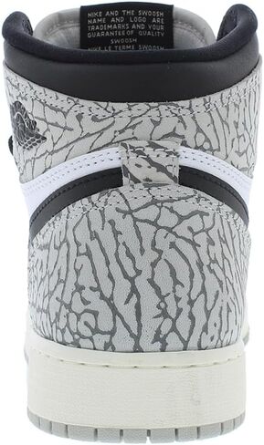 Nike Big Kid's Jordan 1 Retro High OG White Cement Grey/Blk/Wht (FD1437 052) - 5 in Kuwait
