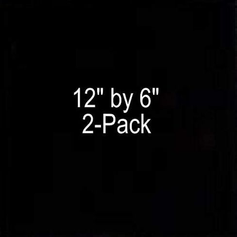 2 Pack Color Cast Acrylic Plexiglass Sheets 1/8" Thick (3mm) Easy to Cut Plastic Plexi Glass with Protective Paper for Signs, DIY Display Projects, Crafts, Shelves (6"x12", Black) in Saudi Arabia