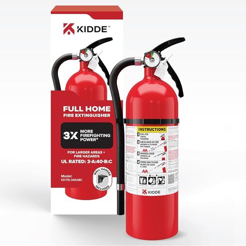 Kidde KD176-340ABC Fire Extinguisher, Red in Kuwait