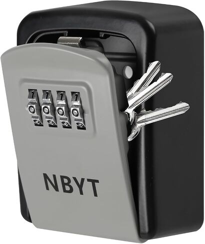 Portable Combination Lock keybox, Wall Mount,For House Keys Key Hiders to Hide a Key Outside,Waterproof Key Safe Storage Lock Box in Kuwait
