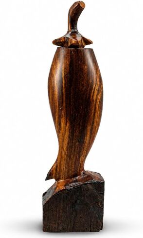 Wood Pepper Grinder – Kitchen Ironwood Wooden Mill, Size: Length - 4 inches, Width - 3.5 inches, Height - 4.5 inches. in Kuwait