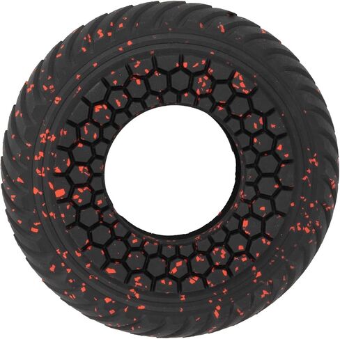 Chew King Supreme Durable Rubber Dog Toy for Aggressive Chewers, Treat-Dispensing Heavy-Duty Chew Toy with Safety Air Vent, Interactive Dog Toy for Training & Enrichment, Large 4.1" x 3.1" in Kuwait