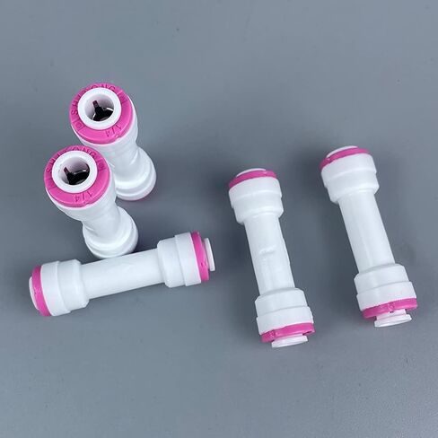 10pcs Quick Quick Connect Water Tube Fitting for RO Reverse Osmosis Filter -Tee,3/8" Thread Male x 3/8" x 3/8" OD Tube in Kuwait