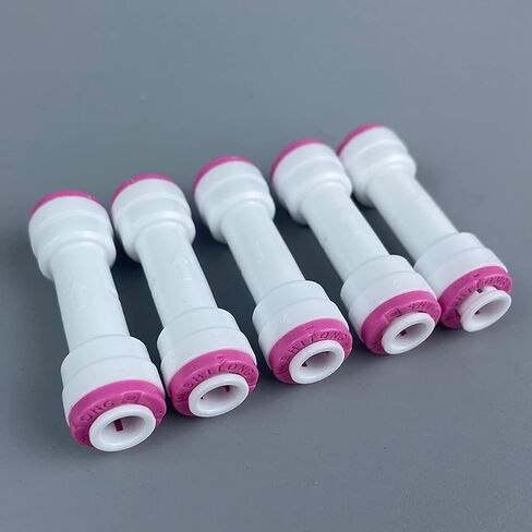 10pcs Quick Quick Connect Water Tube Fitting for RO Reverse Osmosis Filter -Tee,3/8" Thread Male x 3/8" x 3/8" OD Tube in Kuwait
