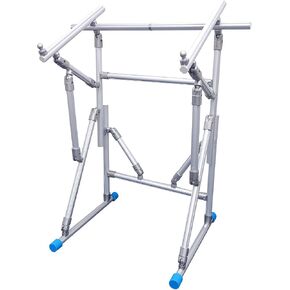 Couple Embroidery Art Cross-Stitch Stand Embroidery Frame Stand Aluminum Alloy Embroidery Frame Stand Adjustable Cross-Stitch Stand Suitable for Embroidery and Sewing (Floor-Standing) in Saudi Arabia