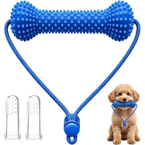 Wanban Dual-Action Canine Dental Prop，bite and Brush Dental Toy for Dogs in Kuwait