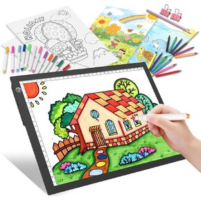 15“ Rechargeable Drawing Board Kit, Light Box Trace Pad Copy Table for Kids in Kuwait