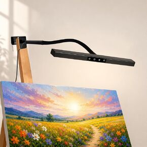 Easel Clip-On Light Art Lamp CRI 90+ for Painting Canvas in Kuwait