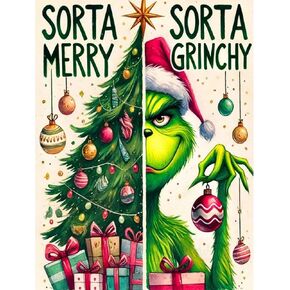 cupmod Christmas Paint by Numbers Kit for Adults,Winter Painting by Numbers,DIY Acrylic Paint Kit for Adults Beginners Without Frame,Easy Adult Paint by Number Kits on Canvas for Decor 16x20inch in Kuwait