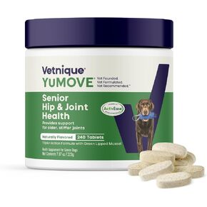 YuMOVE Senior Dog Joint Supplement Glucosamine & Green Lipped Mussel 240ct in Kuwait