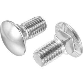 uxcell 1/2-13x1-1/2" Carriage Bolt Round Head Square Neck 304 Stainless Steel 5pcs in Saudi Arabia