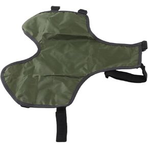 Large Dog Belly Band Chest Protector -, Breathable, Full Coverage Bib for Pets, Green, S (XXL) in Kuwait