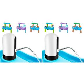 Infowush Water Table Pump, Battery Powered Water Pump for Water Table White in Kuwait
