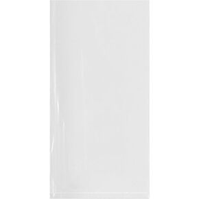 Plymor 4" x 8" (Pack of 100), 2 Mil Flat Open Clear Plastic Poly Bags in Saudi Arabia