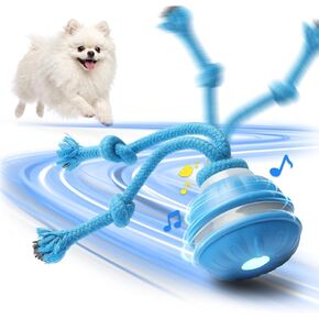 Interactive Small Dog Toys Ball, Smart Automatic Moving Rolling Dogs Toy in Saudi Arabia