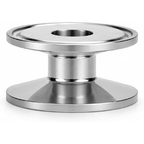 DERNORD Sanitary Tri Clamp Spool Tube Stainless Steel 304 with 1.5 inch Tri Clamp 3/4 inch Tube OD (Tube Length: 2 Inch /51 MM) in Kuwait