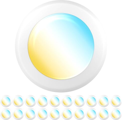 Sunco 2 Pack 6 بوصة مصابيح سقف LED رفيعة للغاية، ضوء نهاري 5000 كلفن، قابل للتعتيم، 14 وات، رقاقة رقيقة، بدون علبة مع صندوق توصيل - نجمة الطاقة in Kuwait