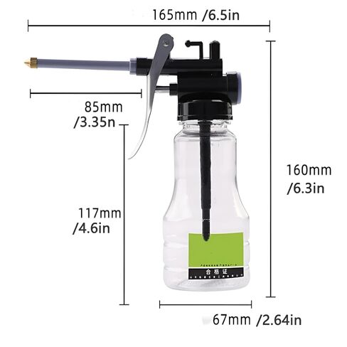  Plastic 250 ML with Oil Spray Hose Oiler Grease Refueling Can in Kuwait
