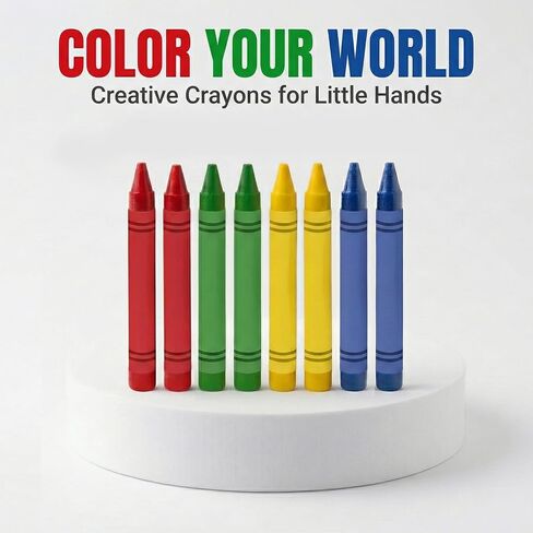 Rosmonde Crayons Bulk Pack, 1000 Sets of 2 Pack (2000 Count), 2 Colors Set in Kuwait