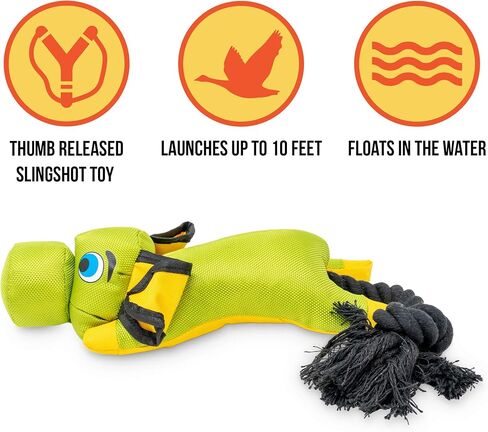 Hyper Pet Flying Series Fetching Dog Toy Slingshot, Pig in Kuwait